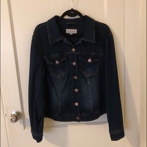 EUC Dark Wash Lightweight Denim Jacket 3X